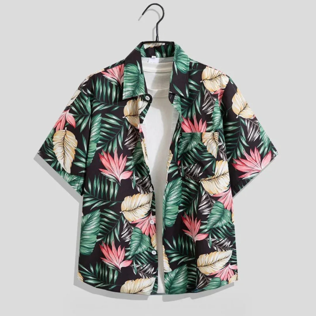 Torben | Herren Hemd Blumenmuster Sommer Style