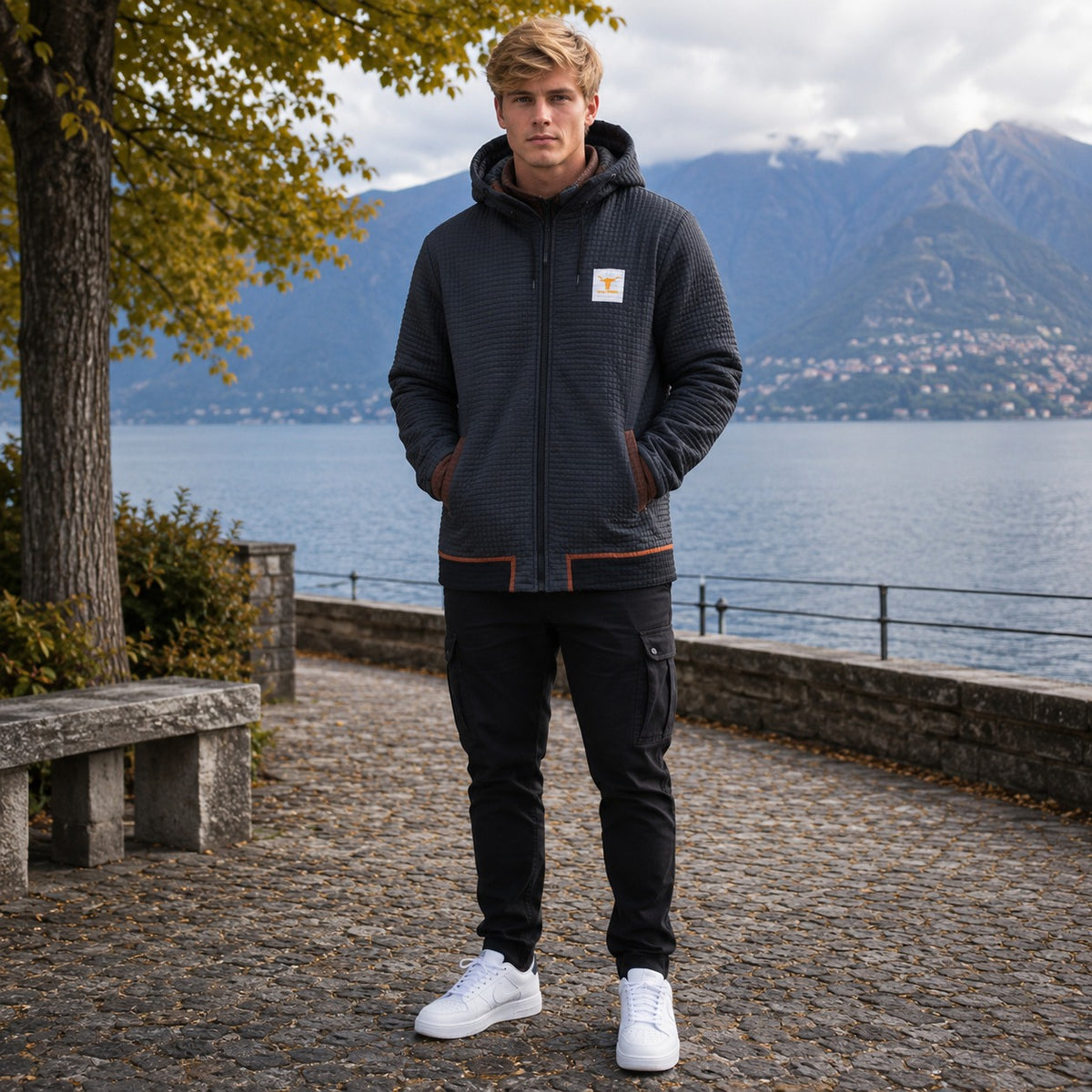 Traeger | Herren Winterjacke mit Kapuze