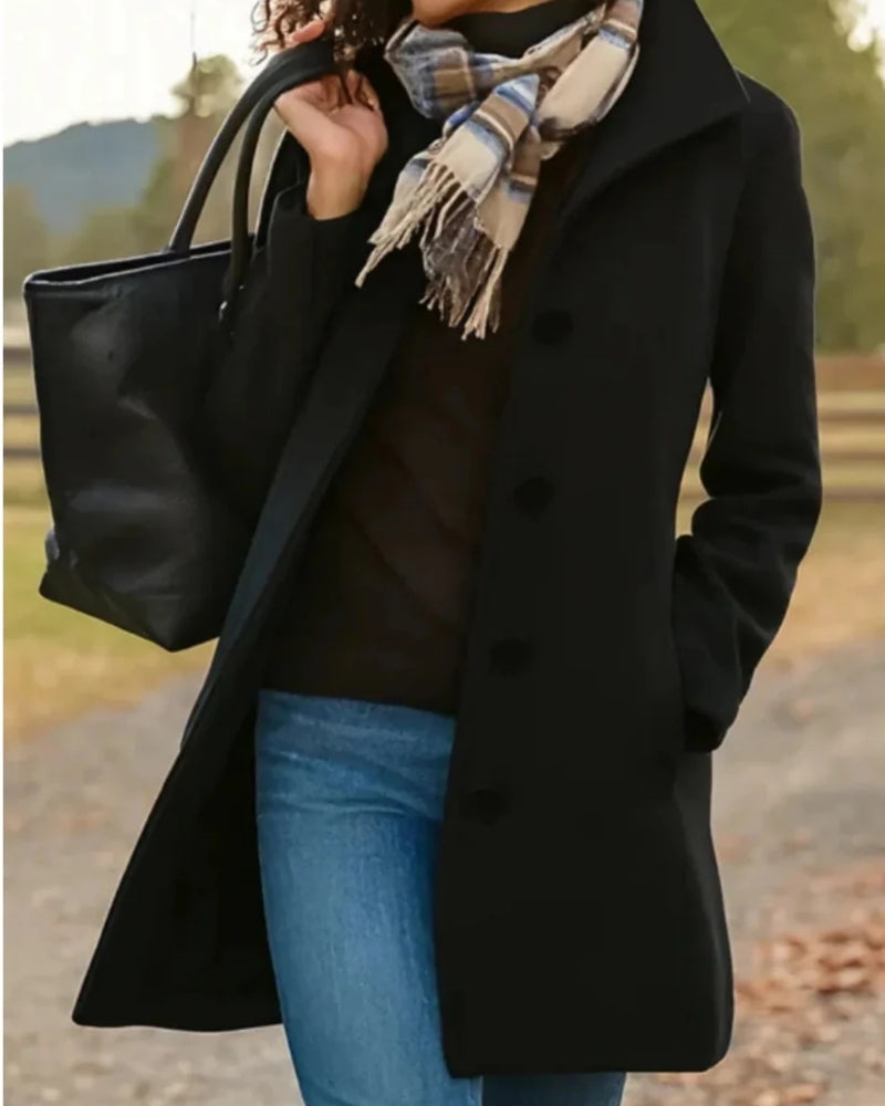 Übergangsjacke im Trenchcoat Stil | Lange Jacke