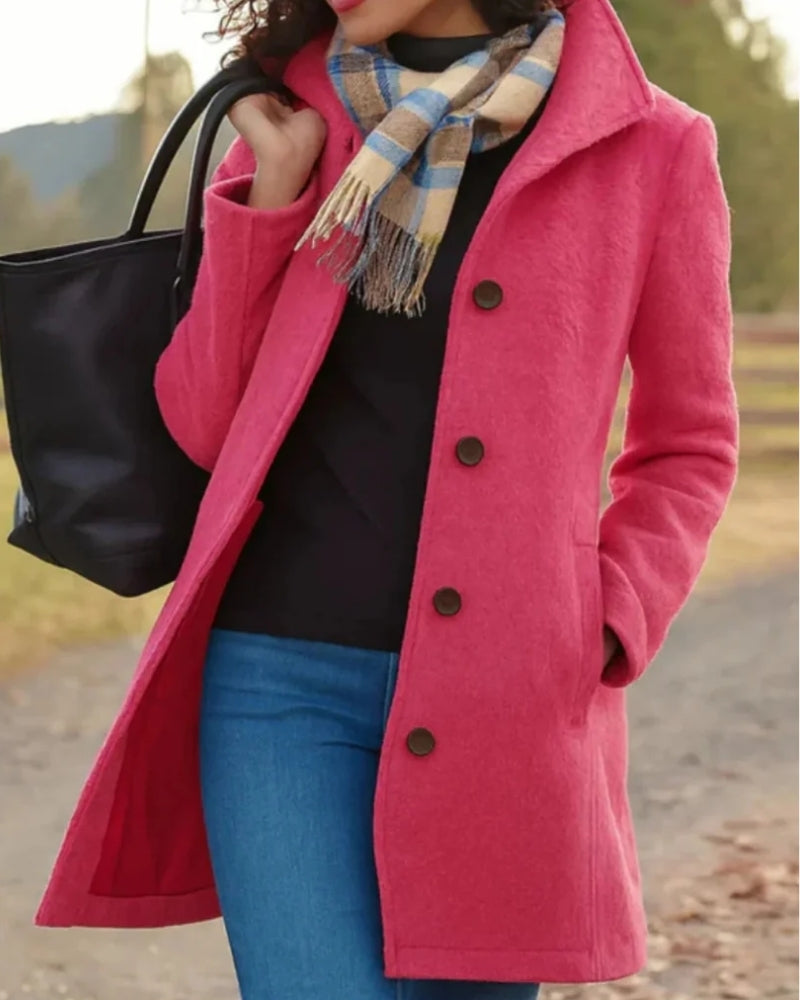 Übergangsjacke im Trenchcoat Stil | Lange Jacke