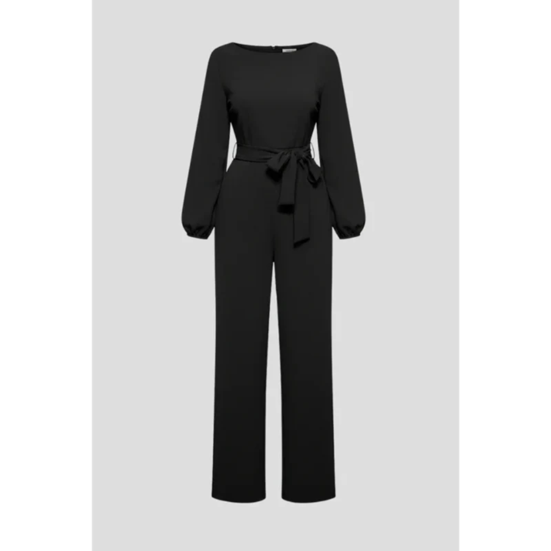 Verena | Damen Jumpsuit Mit Gürtel Für Abend