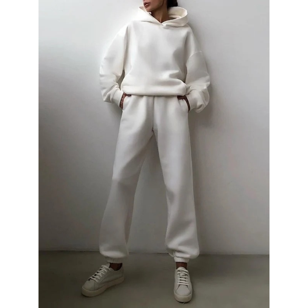 Veronika | Damen Jogginganzug mit Hoodie und Jogginghose, Zweiteiler