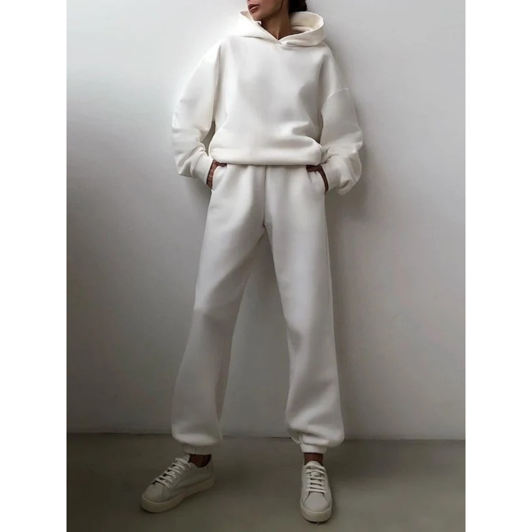 Veronika | Damen Jogginganzug mit Hoodie und Jogginghose, Zweiteiler