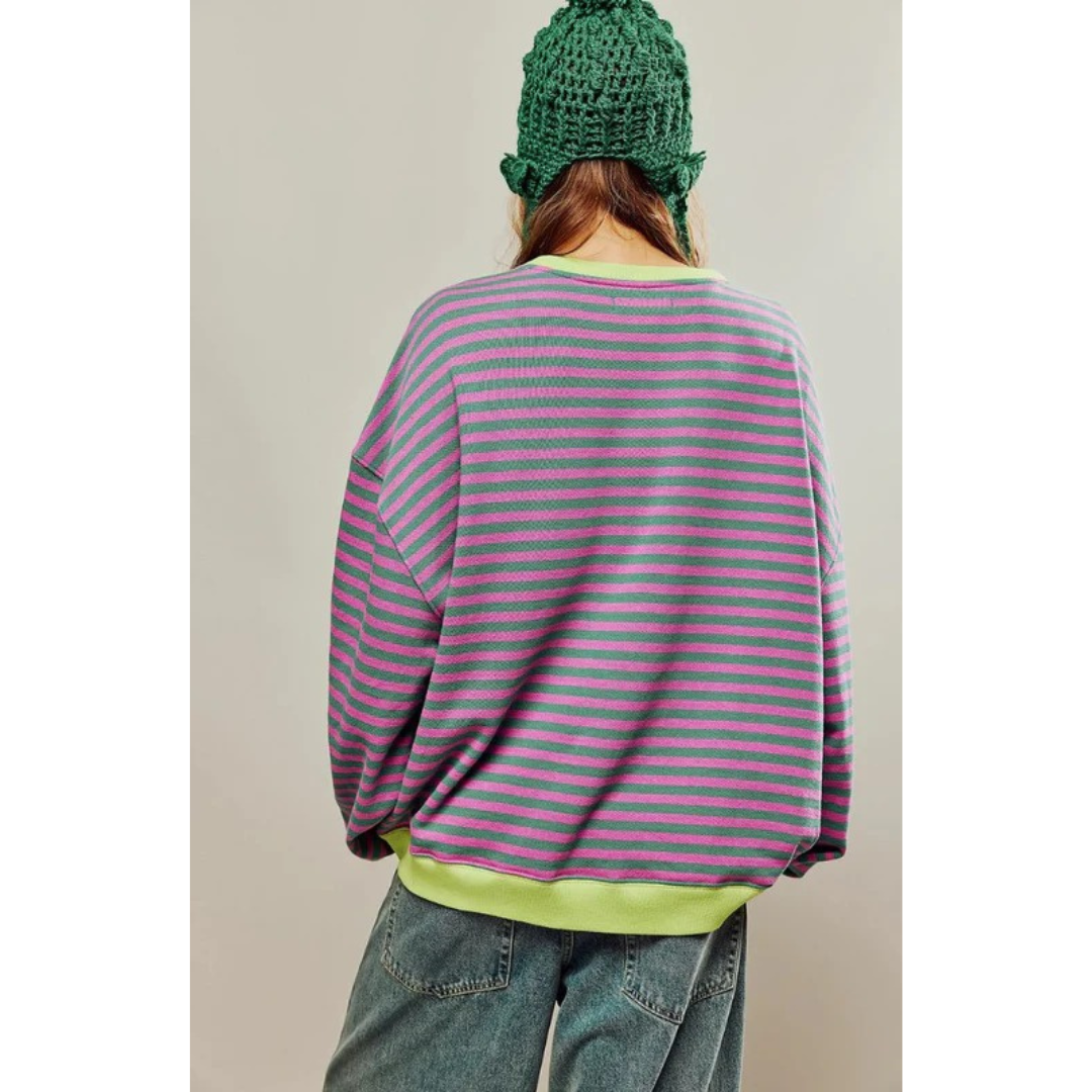 Victoria | Damen Modern Oversize Pullover