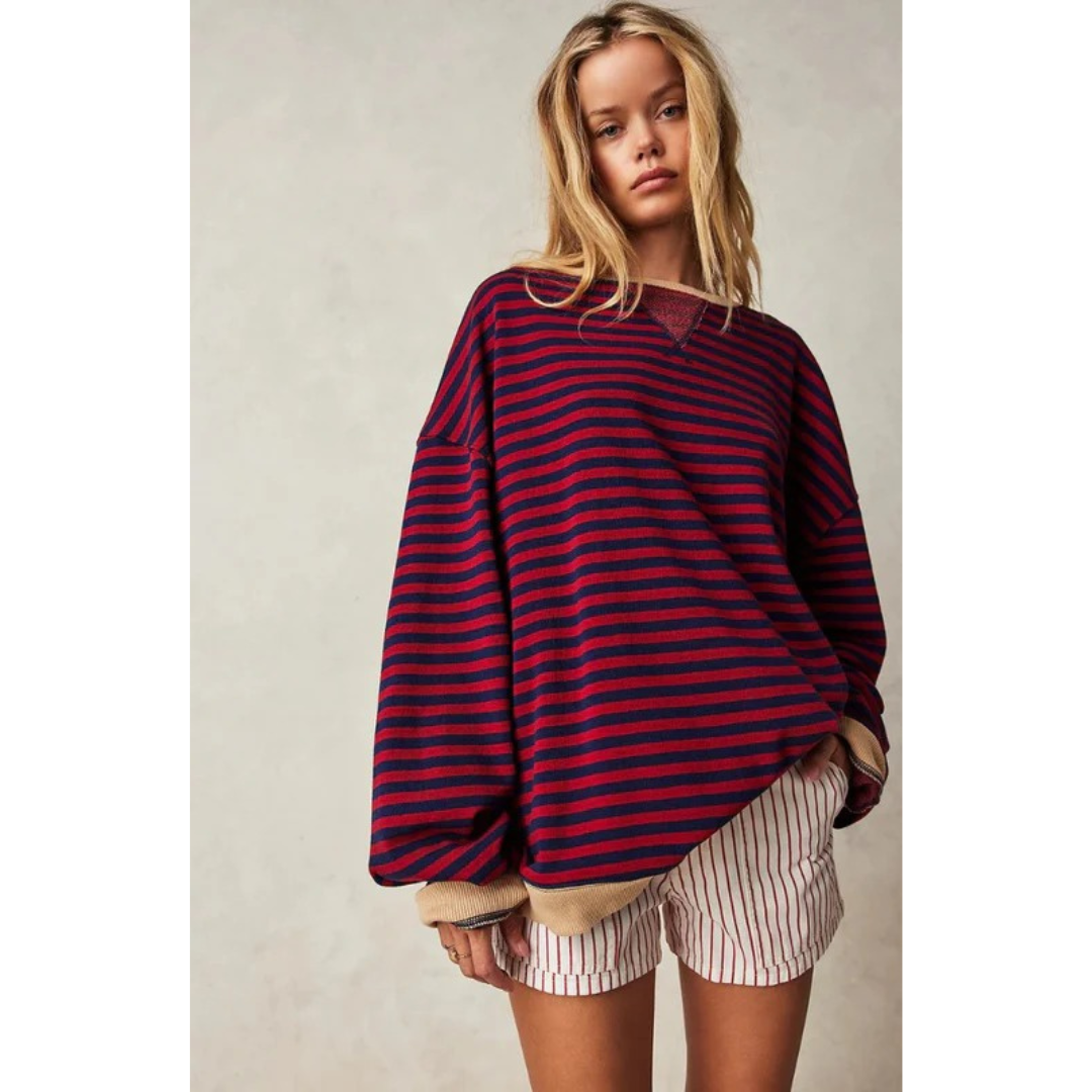 Victoria | Damen Modern Oversize Pullover
