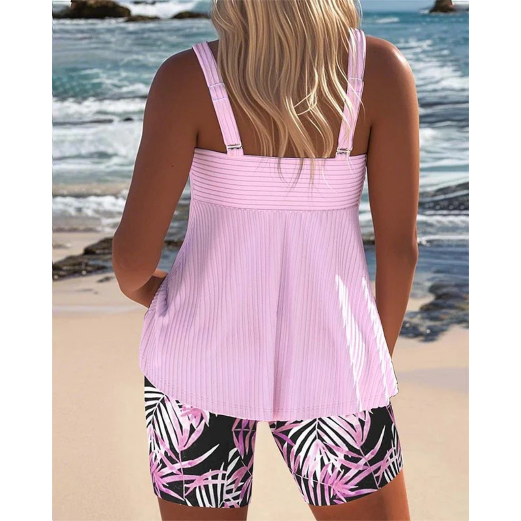 Viktoria | Damen Tankini Badeanzug Set