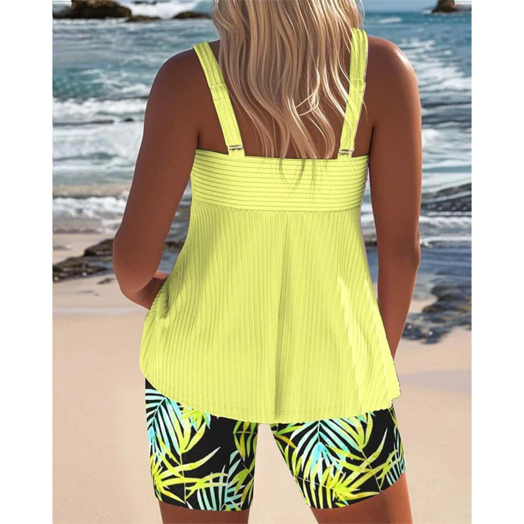 Viktoria | Damen Tankini Badeanzug Set