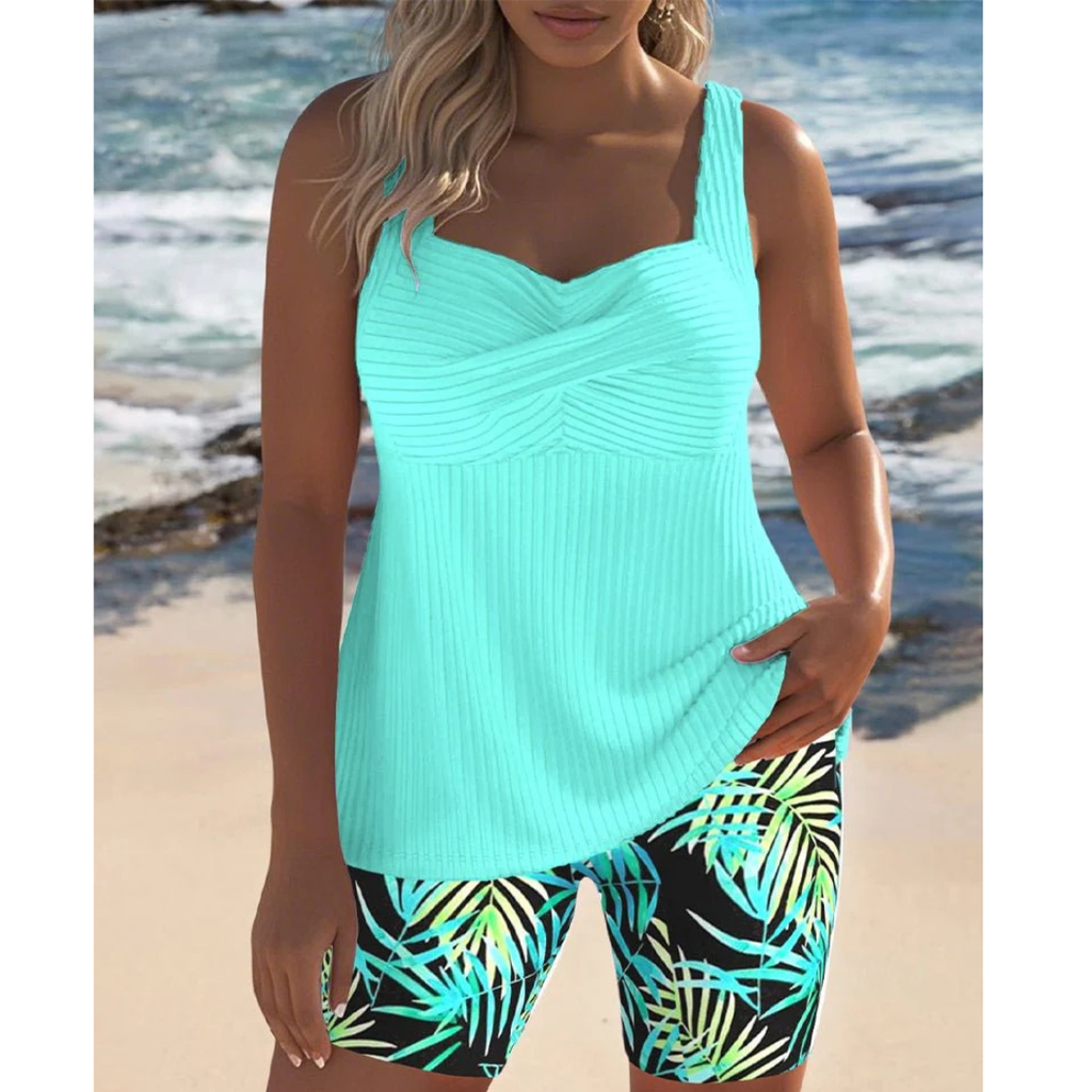 Viktoria | Damen Tankini Badeanzug Set