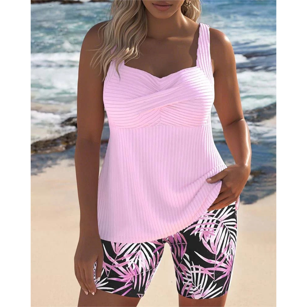 Viktoria | Damen Tankini Badeanzug Set