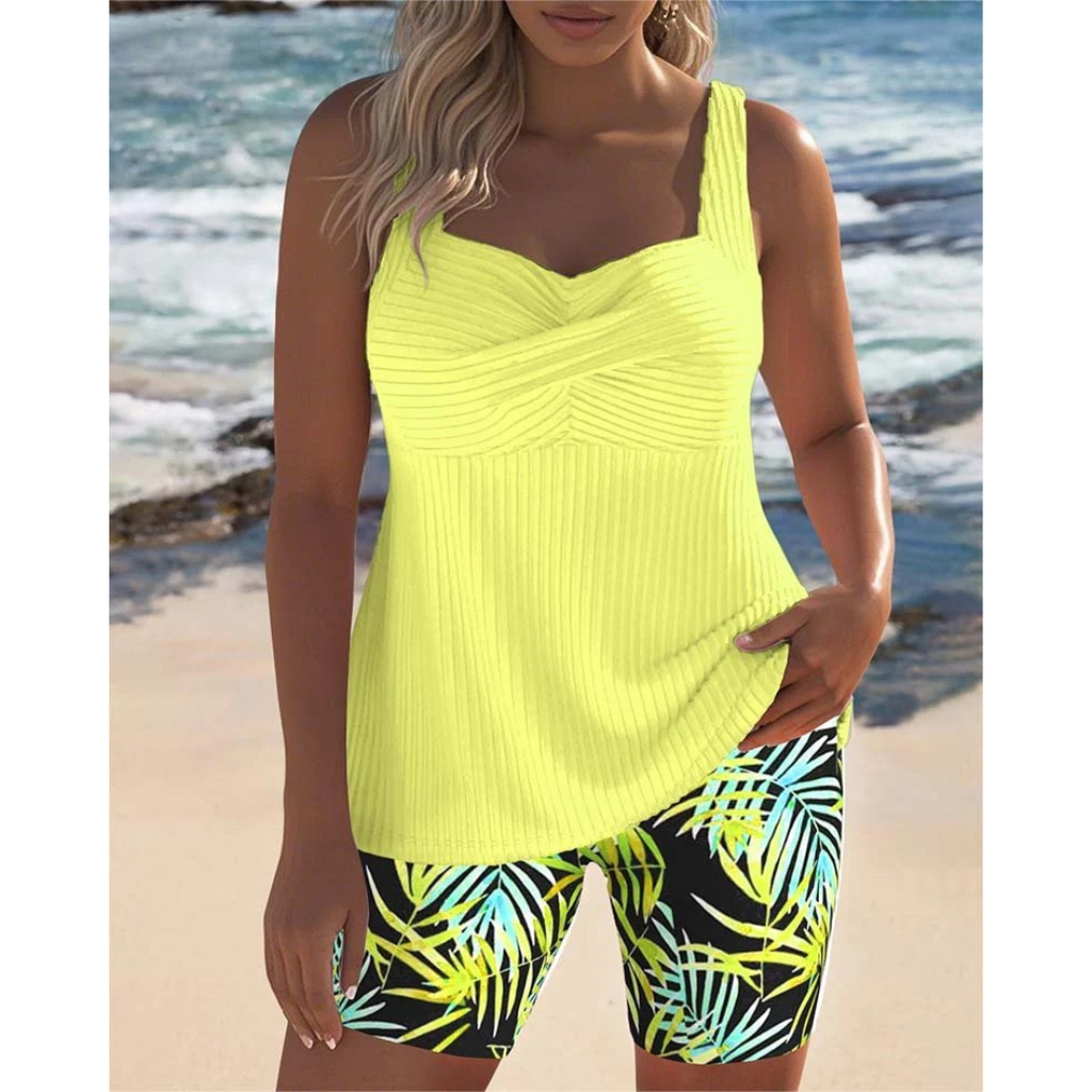 Viktoria | Damen Tankini Badeanzug Set