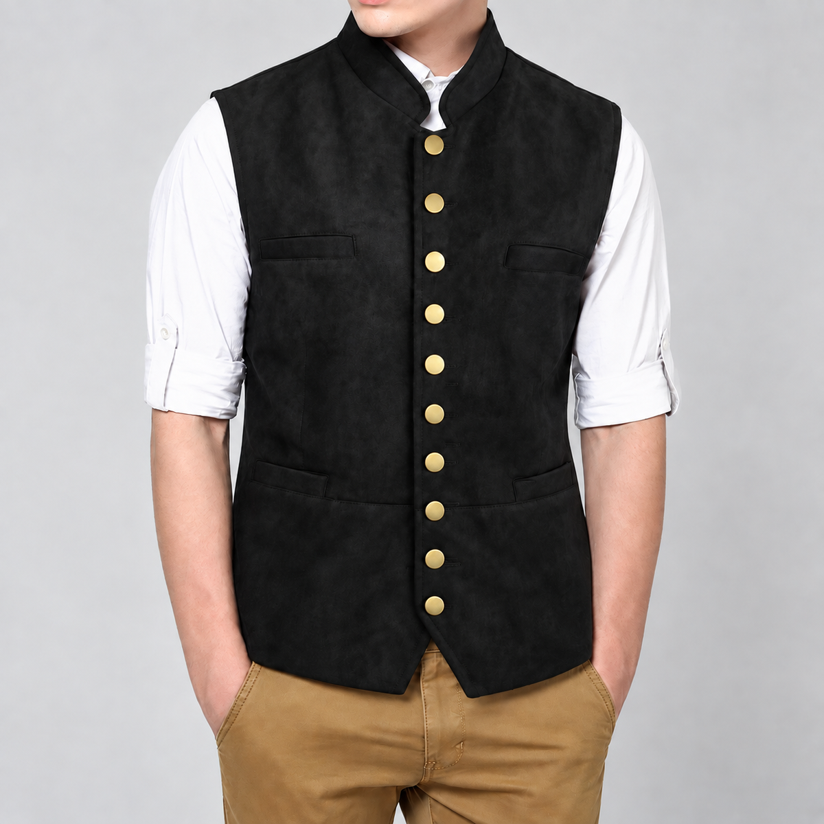 Vincent | Herren Trachtenweste mit moderne Design
