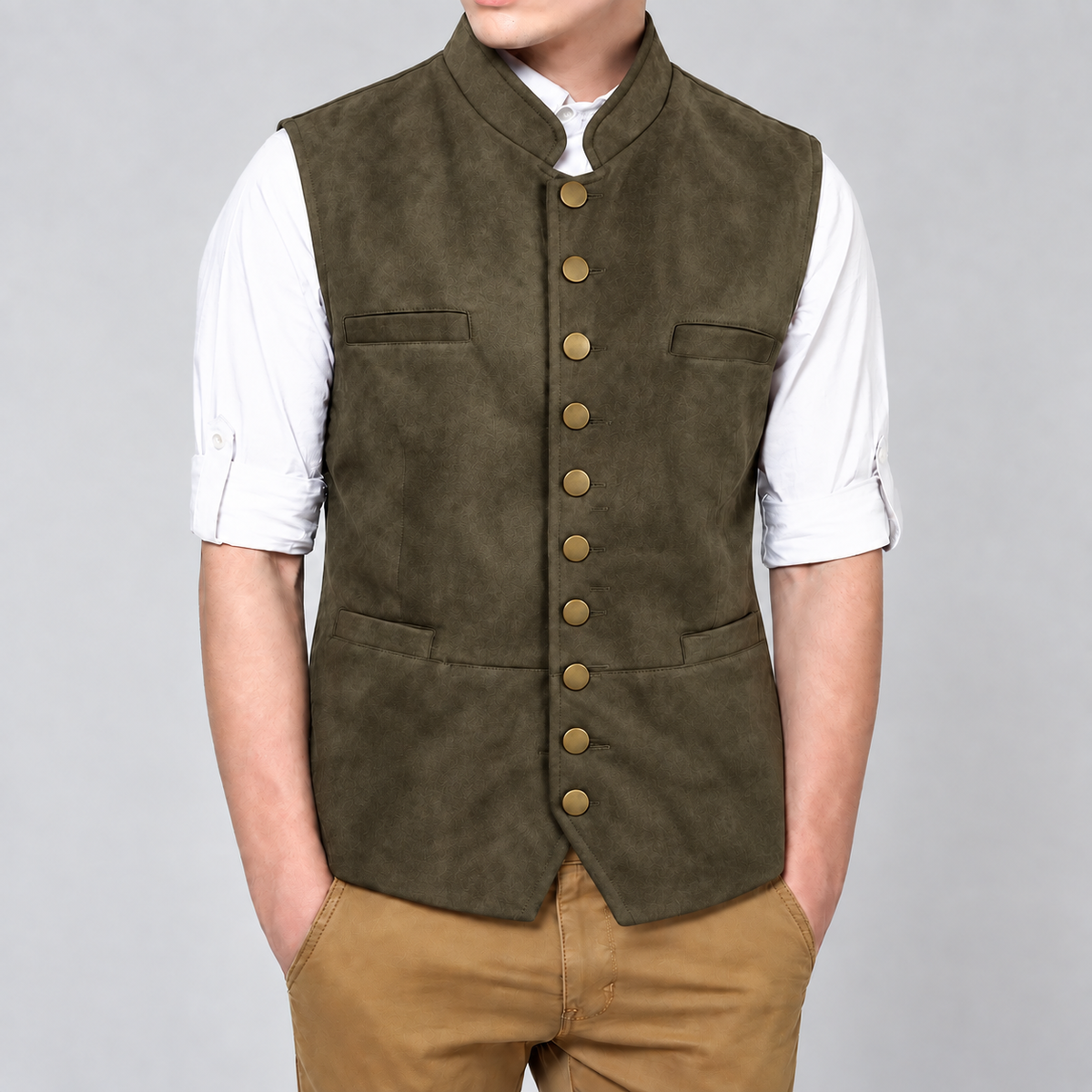 Vincent | Herren Trachtenweste mit moderne Design