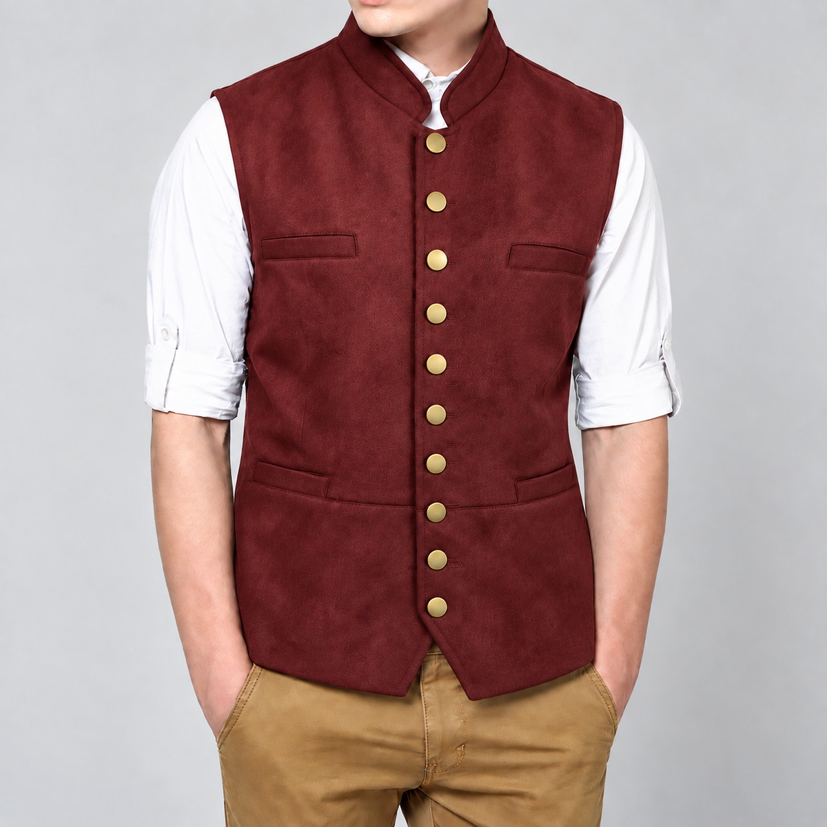 Vincent | Herren Trachtenweste mit moderne Design