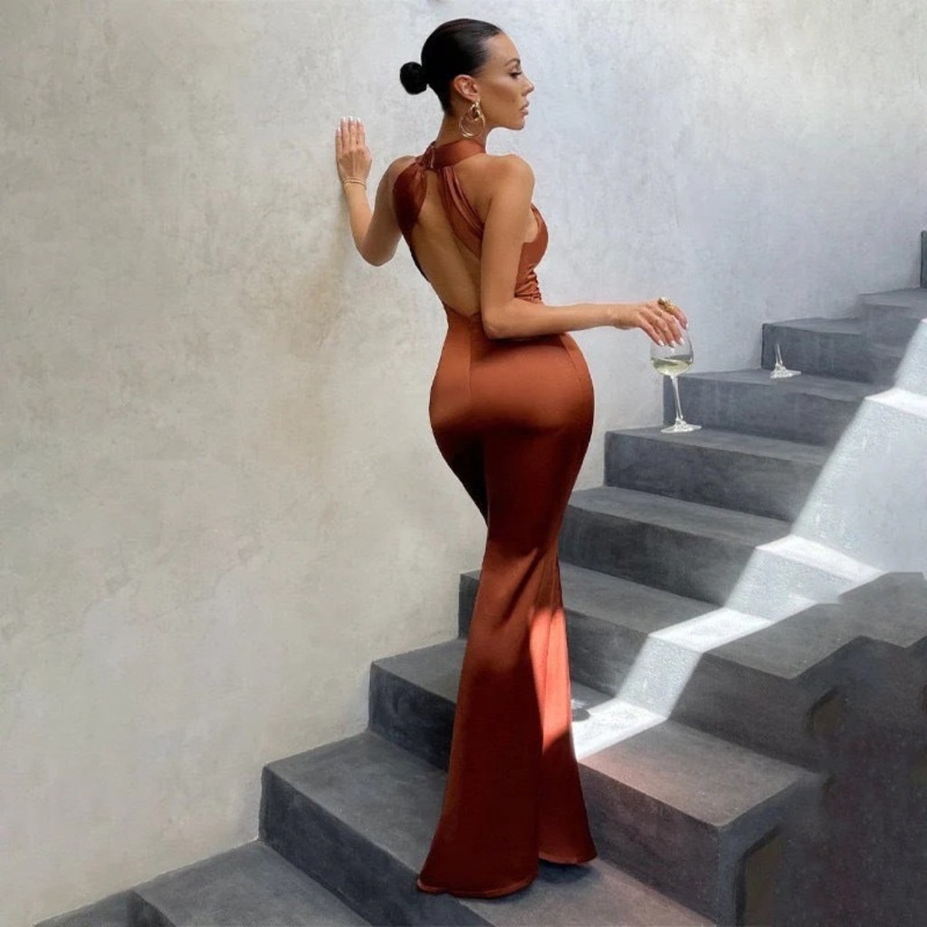 Virella | Damen Maxi Abendkleid Für Feier Elegant
