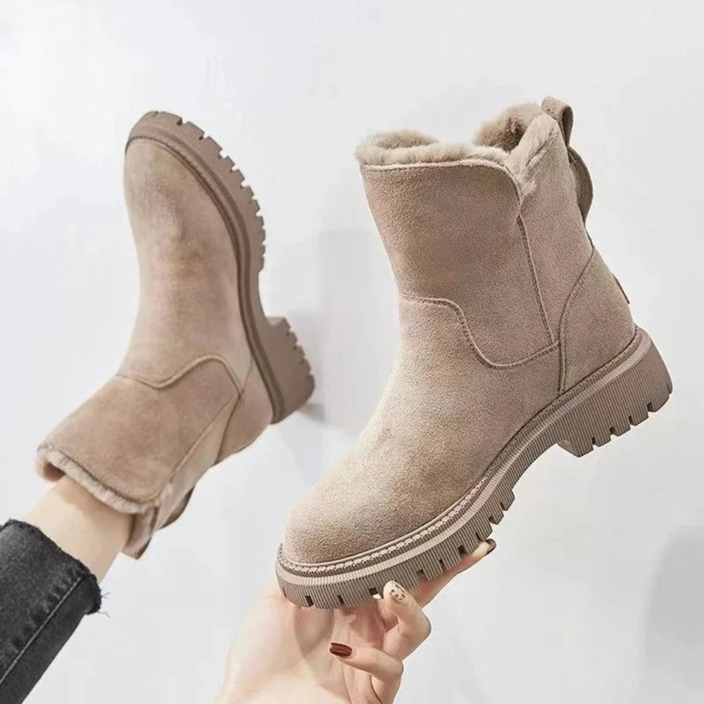 Vivienne | Damen Orthopädische Gefütterte Stiefeletten Mit Reißverschluss