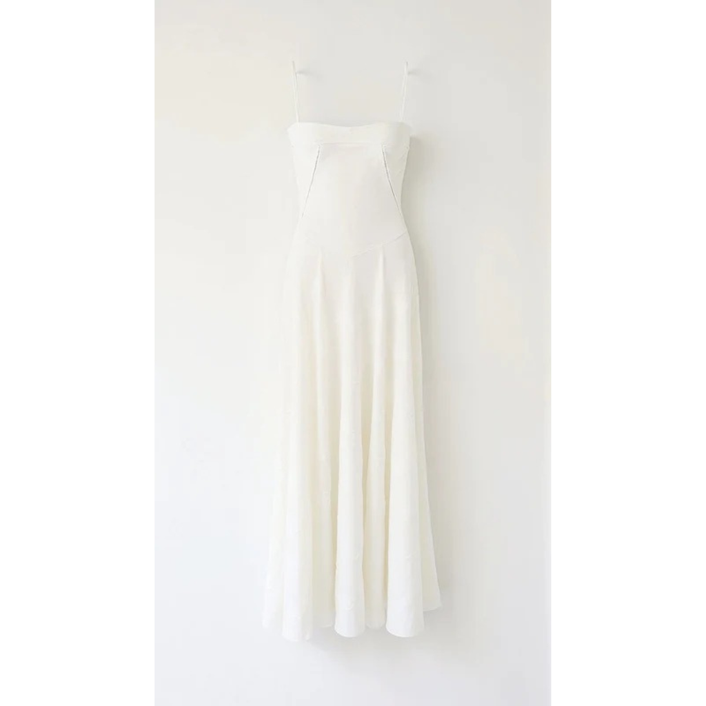 Waltraudine | Damen Maxi Kleid Für Hochzeitsgast Im Slip Stil