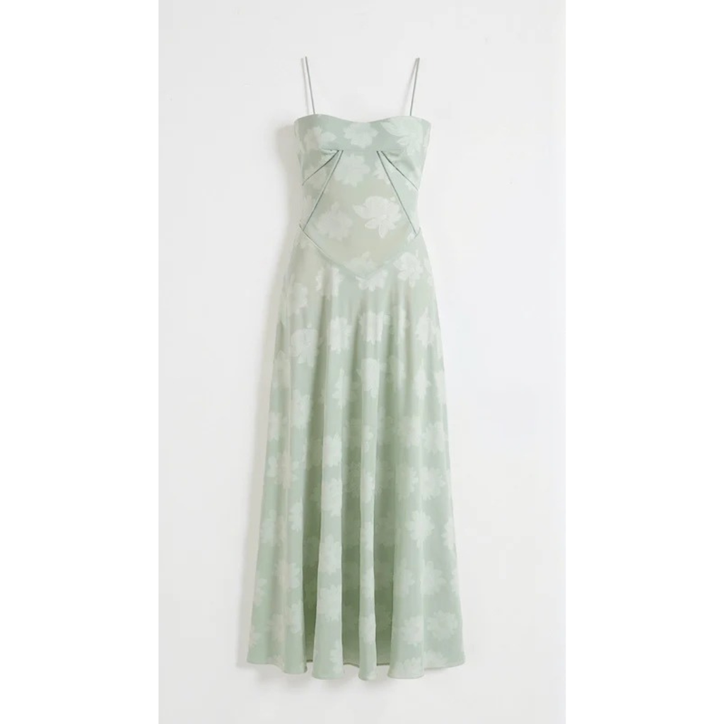 Waltraudine | Damen Maxi Kleid Für Hochzeitsgast Im Slip Stil