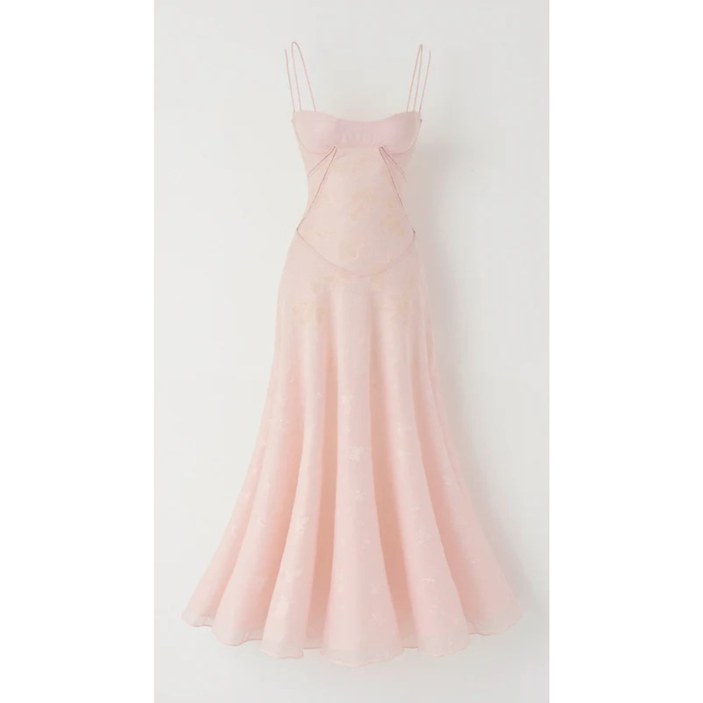 Waltraudine | Damen Maxi Kleid Für Hochzeitsgast Im Slip Stil