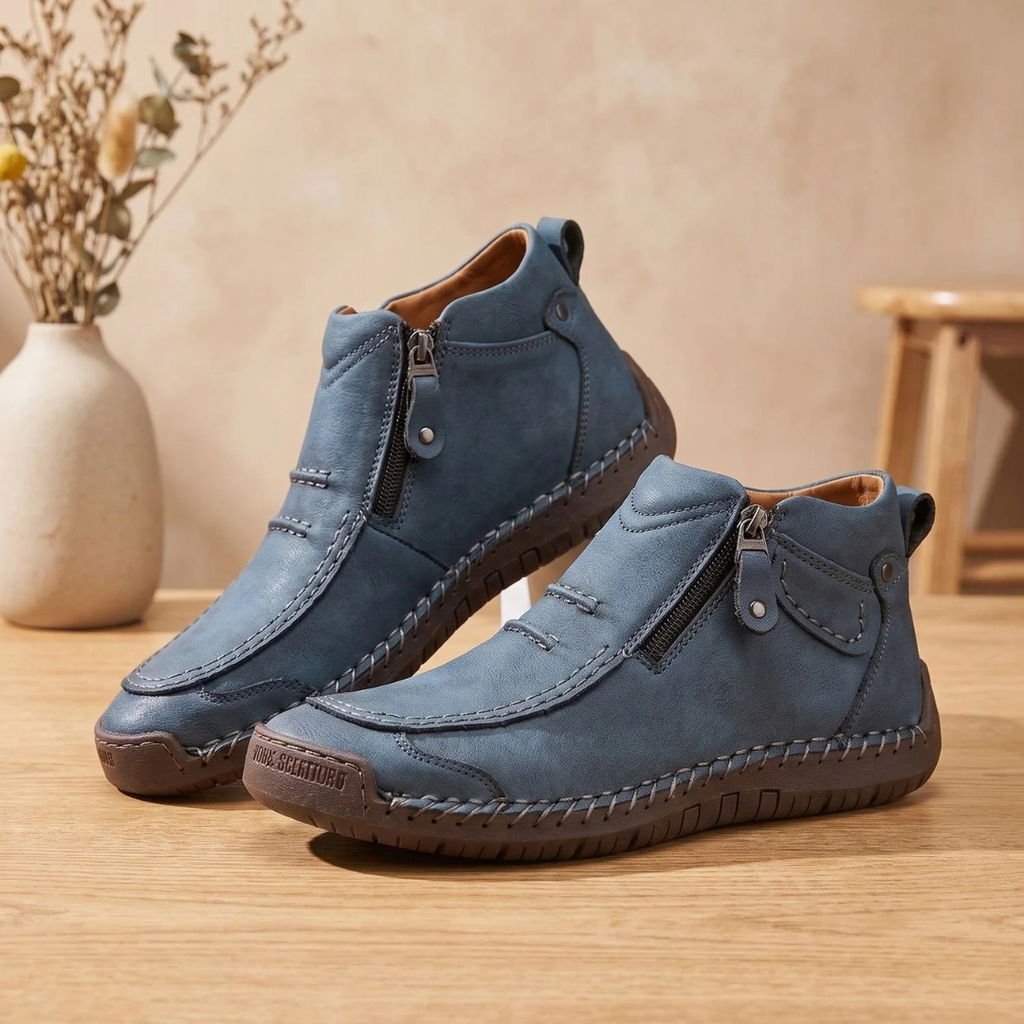 Wolfgang | Herren Schuhe mit orthopädischem Design und Reißverschluss