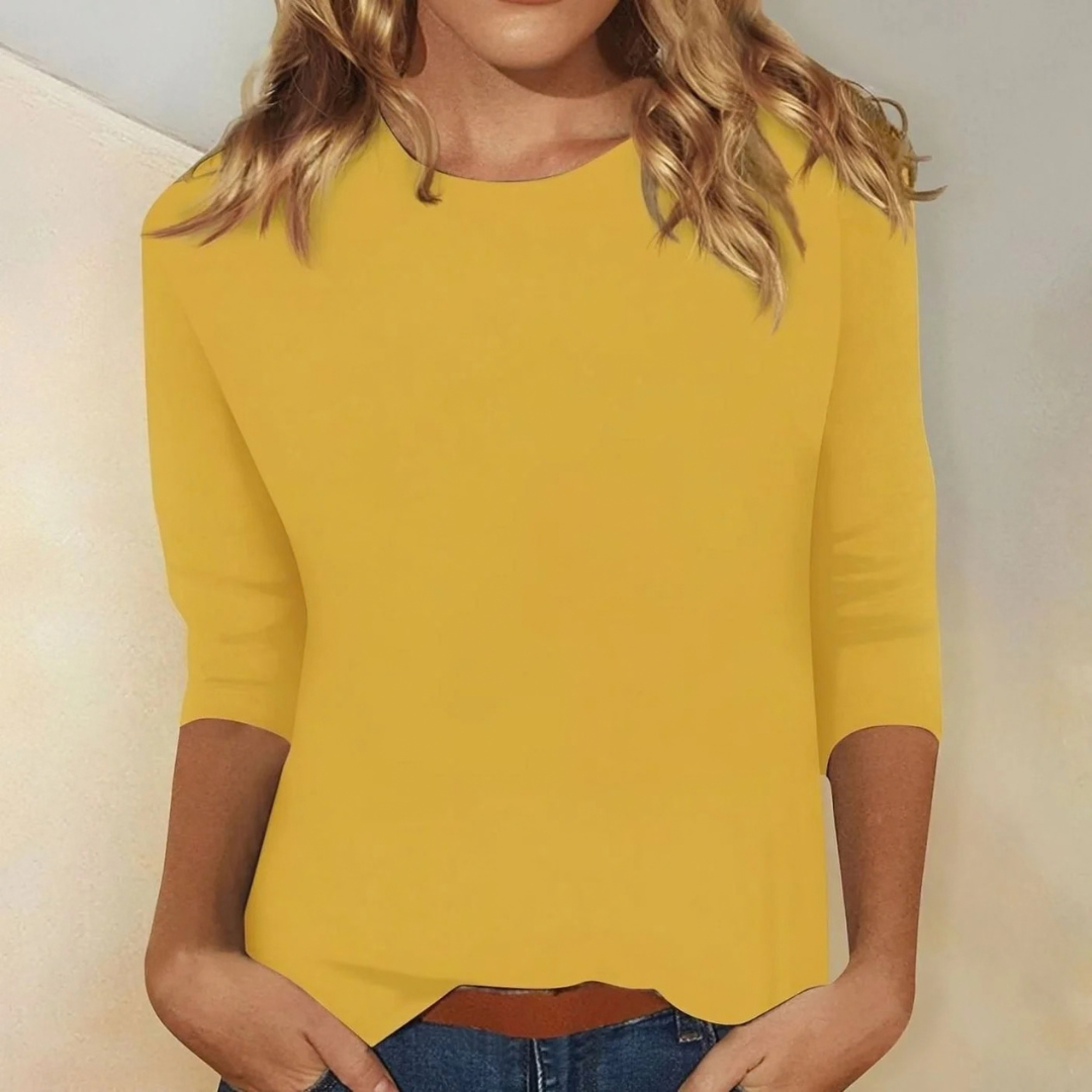 Yvonne | Damen Leichter Pullover mit legerem Oberteil