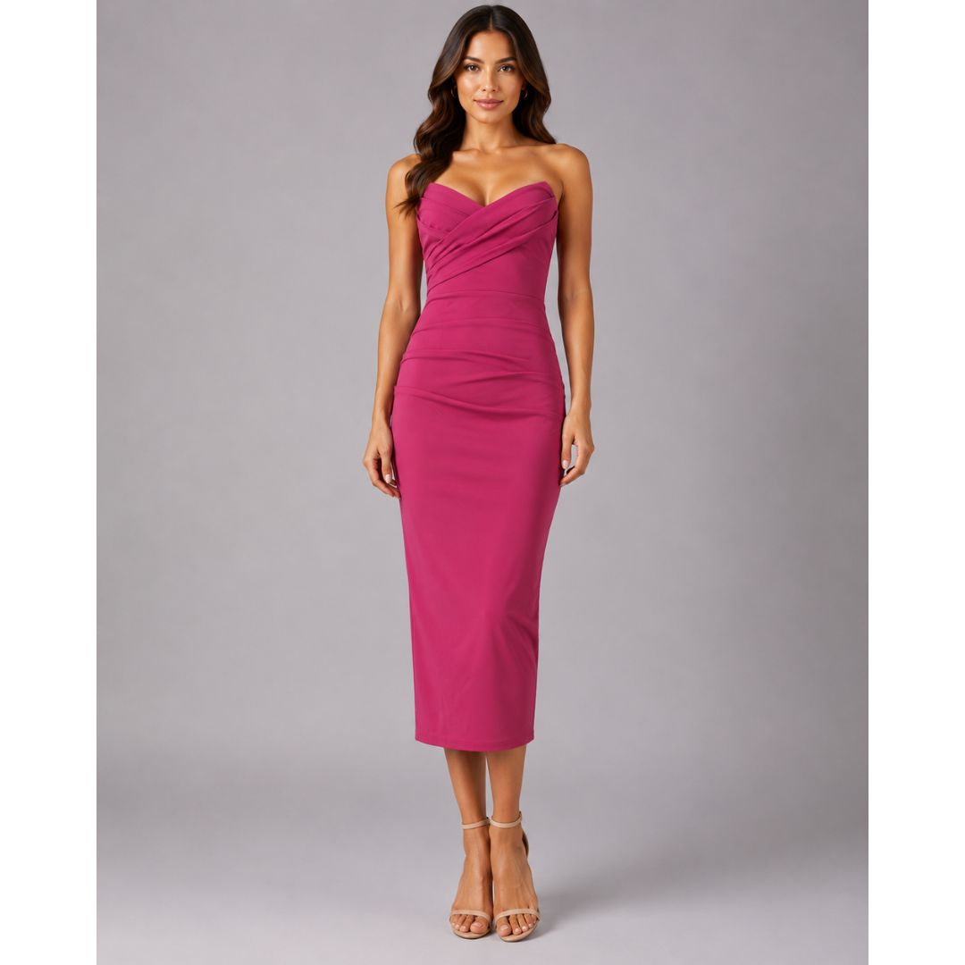 Yvonne | Damen Sommerkleid Mini Abend Stilvoll