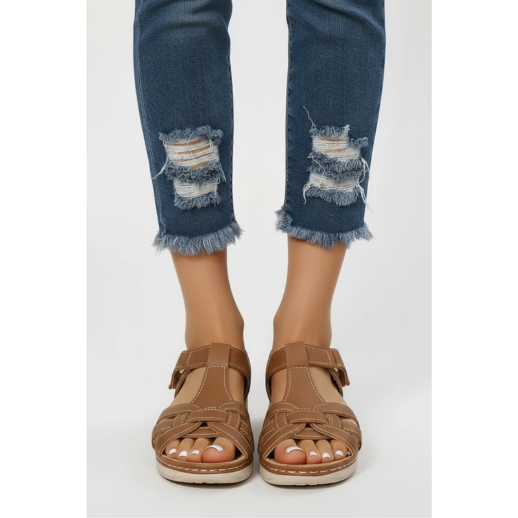 Luna | Damen Sandalen Mit Schnalle Für Alltag