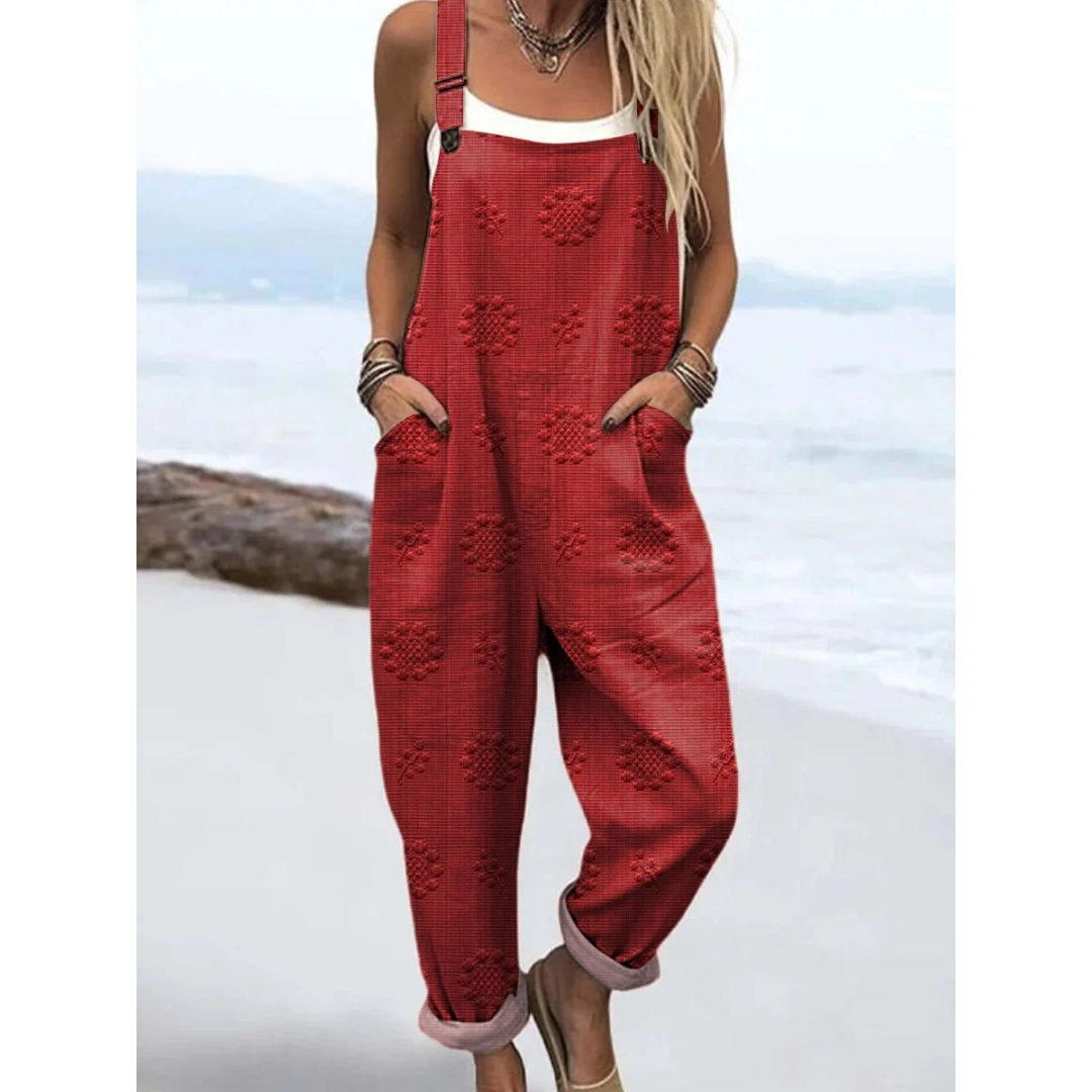 Zelda | Damen Eleganter Jumpsuit Locker Freizeit Sommer