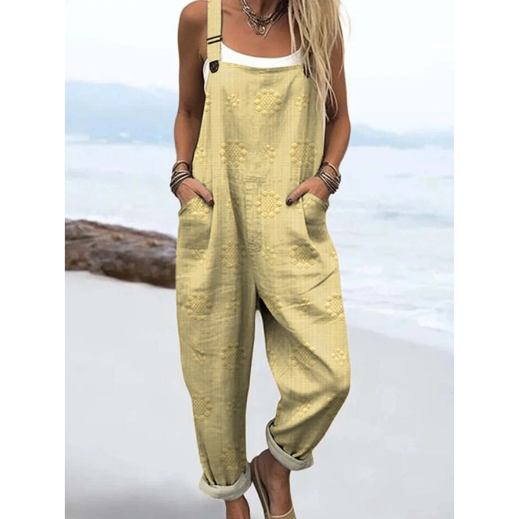 Zelda | Damen Eleganter Jumpsuit Locker Freizeit Sommer