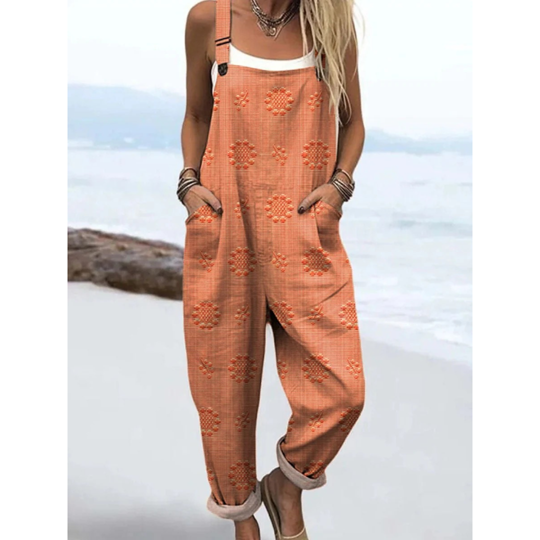 Zelda | Damen Eleganter Jumpsuit Locker Freizeit Sommer